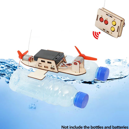DIY Remote Control Wind Boat Model STEM Building Kit