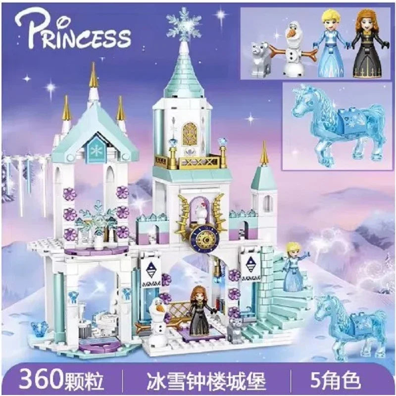 Frozen Fantasy Princess Castle Building Block Set